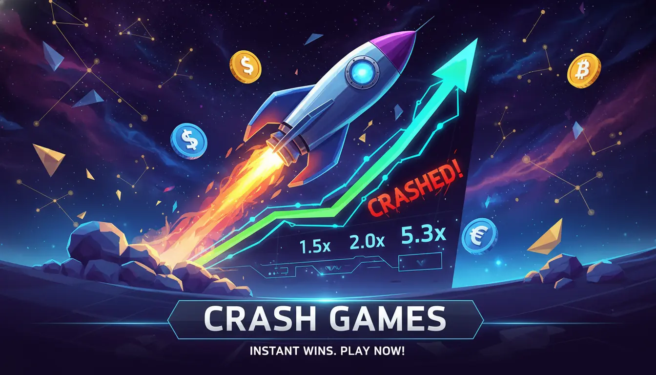 Crash games su Cashed casino